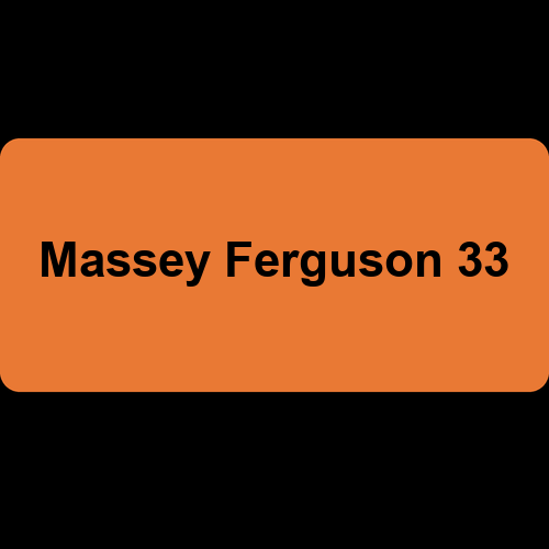 Massey Ferguson 33